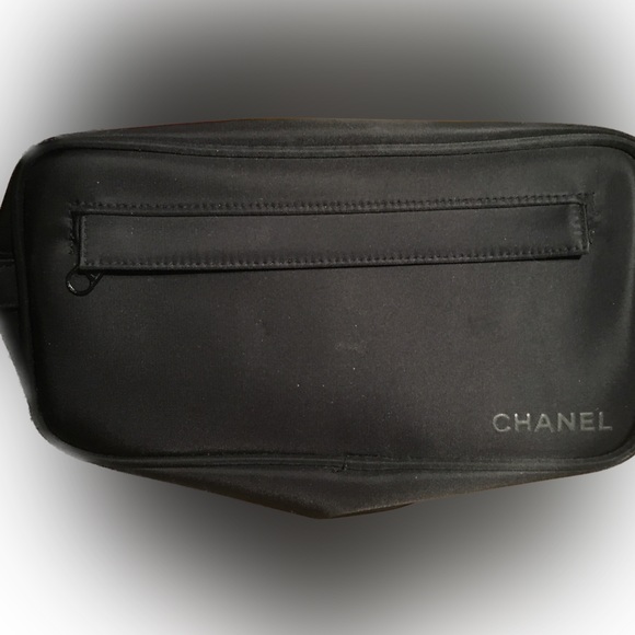 C🌹HANEL🌹Toiletry Cosmetic Bag Pouch or Travel Dopp Shaving Kit - Picture 2 of 10